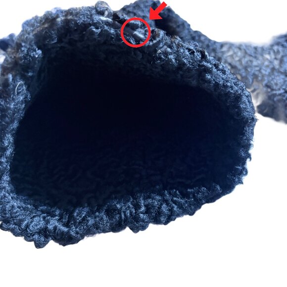 Vintage Persian Lamb Jacket w/ Fur Collar | Circa 1960 | Restyled Bomber - Picture 9 of 12